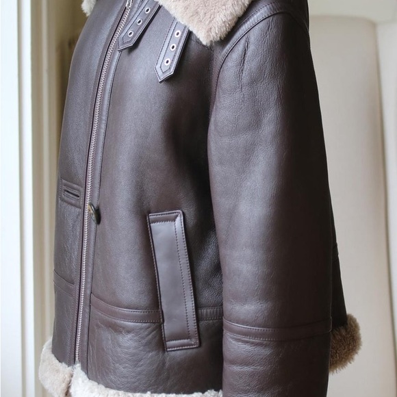 Helmut Lang Shearling Lined Jacket - Picture 3 of 5